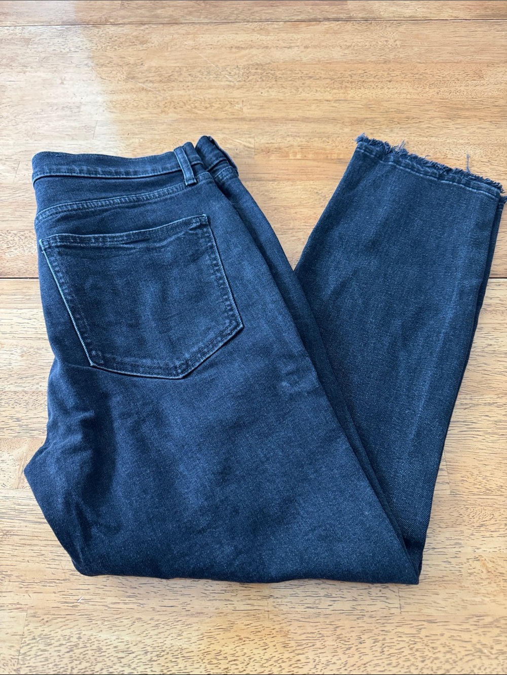GAP Black Cigarette High Rise Jeans